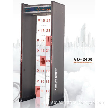 Multi-Zone Walk Through Metal Detector (VO-2400)